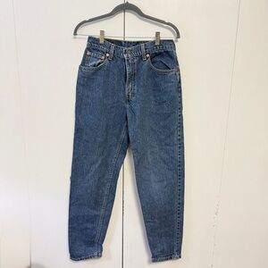 Vintage Levi’s 550 Jeans Women’s 9 Medium USA Made High Rise Tapered